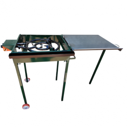 PL-60 INOX Planllero (Plancha/paellero) a gas fm